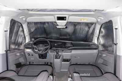 ISOLITE Inside 3teilig Fahrerhausfenster, VW T6.1 trapezförmigem Spiegelfuß N...