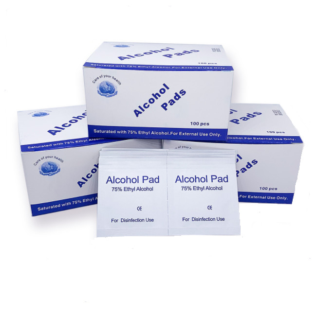 AU 50-1000X Alcohol Prep Pads Swab Wipes 75% Ethyl Cleaning Sterile General USE — image 3