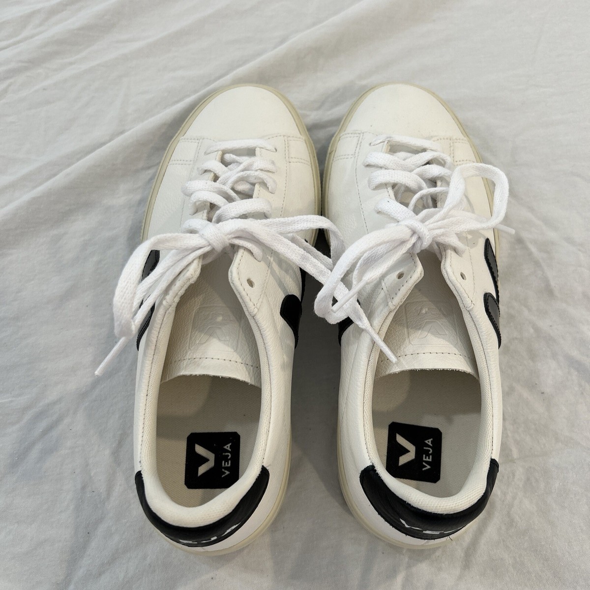 Veja Esplar Sneakers Womens, Size 10, White/black | eBay