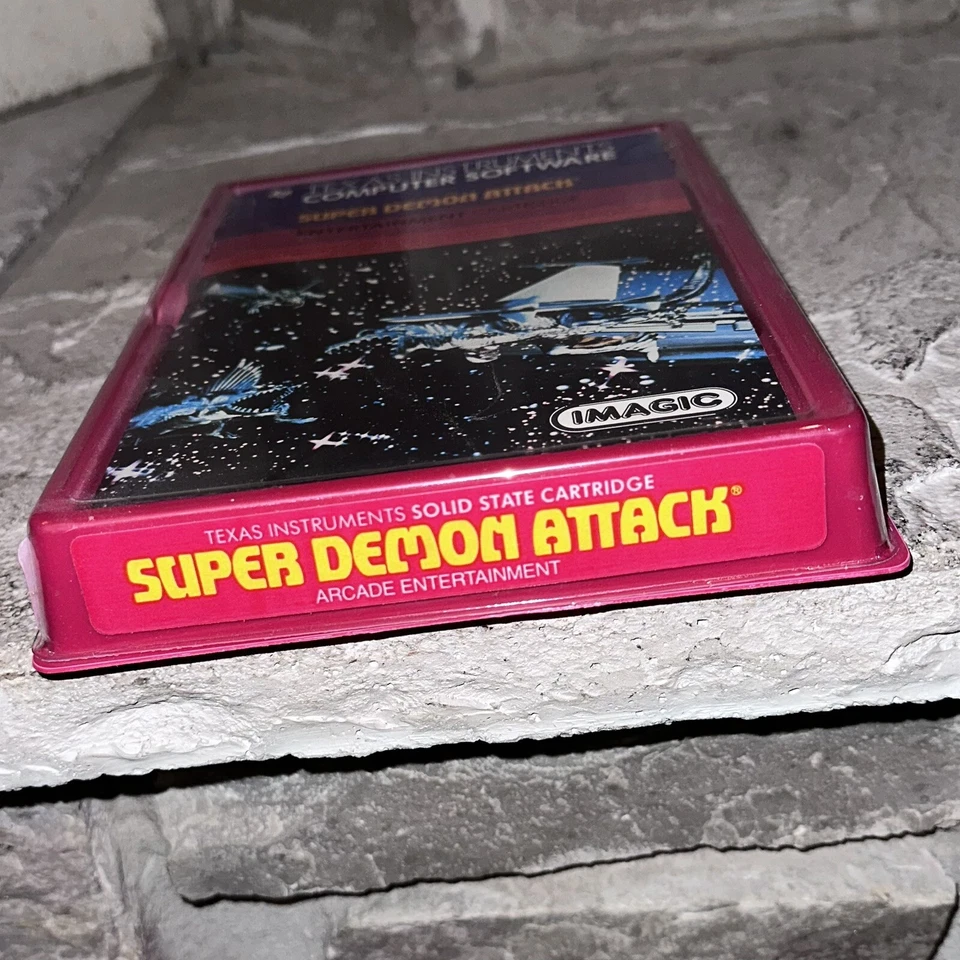 New Texas Instruments Super Demon Attack TI 99/4A Solid State Cartridge NIB - Image 3 of 4
