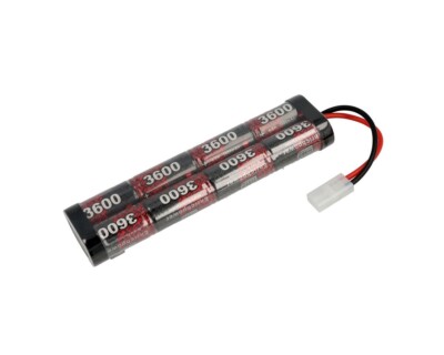 Robitronic NiMH Akku 3600mAh 9.6V Stick Pack Tamiya Stecker R05153 