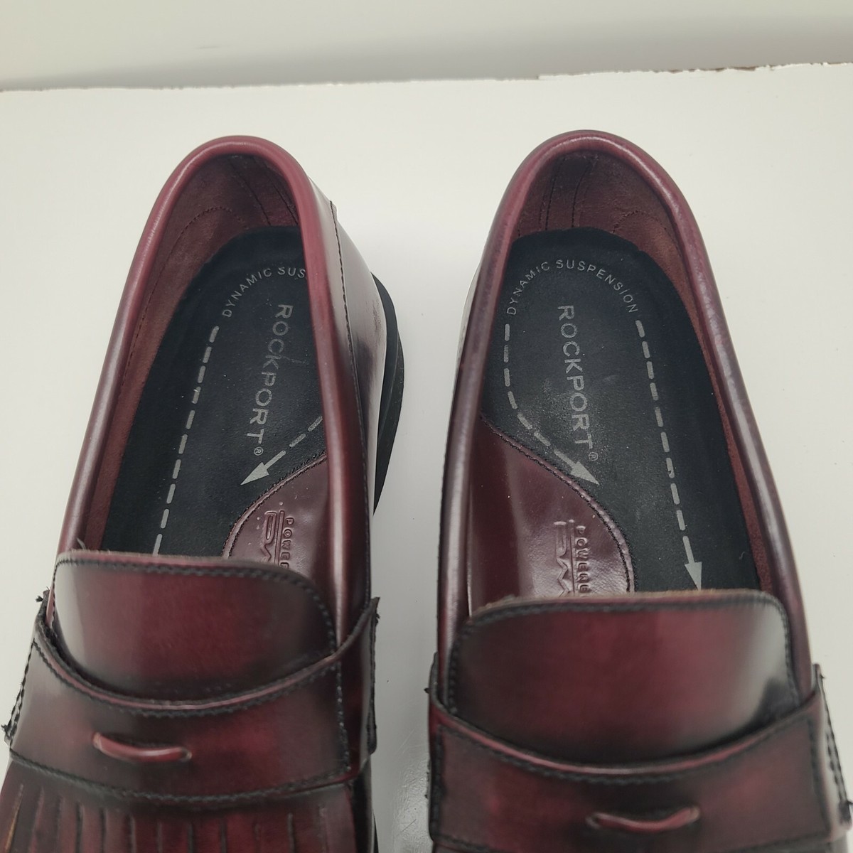 Rockport DMX Penny Loafer Mens 10.5 M Burgundy Leather Slip On Shoes APM 1134E Rockport DMX Penny Loafers Men main image 3
