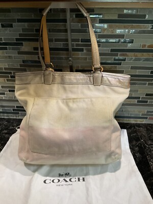 Coach Audrey Jeweled Coral Reef Resort Bling Bag Tote 17031 | eBay