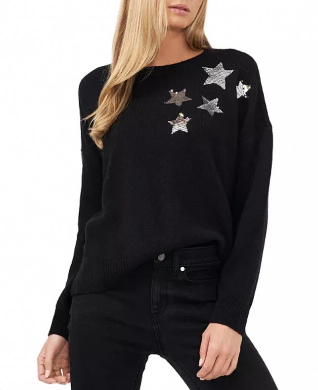 Sequin star best sale sweater