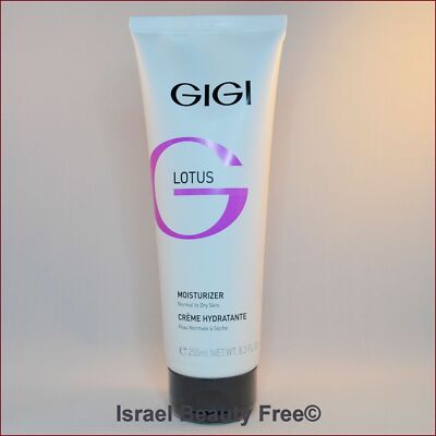 Gigi Lotus Moisturizer for Normal to Dry Skin Vitamins E&A, Lotus Essence 250ml