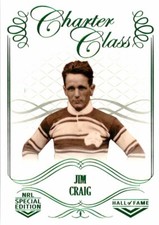 2018 BALMAIN TIGERS NRL Card JIM CRAIG Glory Charter Class Wests