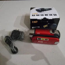 HD 1080P Digital Video Camera YouTube Live Stream Vlogging Recorder + Microphone