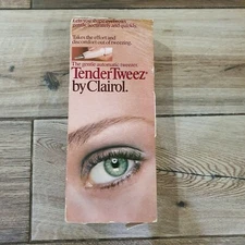 Vintage Clairol Tendertweez Electric Eyebrow Tweezer Model PT-1