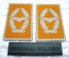 2 Paar Kragenspiegel Luftwaffe GOLDGELB Dienst Uniform Jacke Sakko  Abzeichen