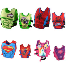 Kids Boys Girls  Life Jacket Swimming Vest Child Float Assist Safety Jacket UK