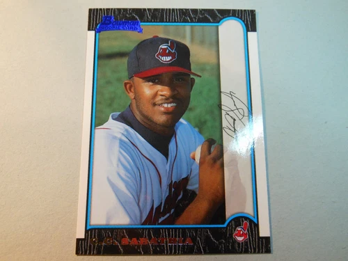 CC SABATHIA 1999 Bowman Baseball Rookie Card #344 RC Indians HOF