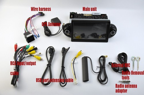 Car Radio Stereo GPS Sat Nav For VW Beetle 2000 - 2012 Carplay Auto Free Camera - Picture 9 of 11