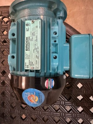 Brook Crompton 1710RPM .33Ph 208-230/460V 2DA56-B Frame TEFC 3 phase