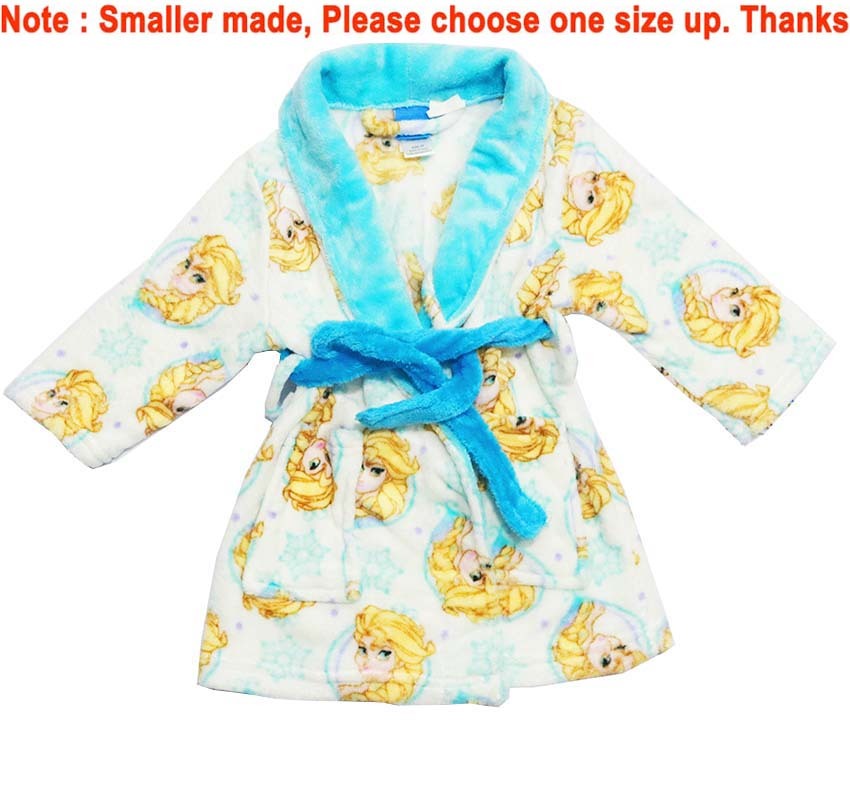 ladies disney dressing gown NEW SZ 2-4 KIDS WINTER GIRL FROZEN PYJAMAS PJS NIGHTIE ROBE Hillsborough