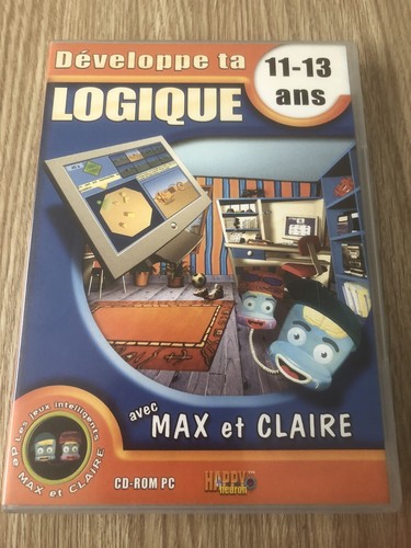 Jeu PC Mémoire Et Logique 4-8 Ans FR - Occasion Bon état, éditeur Mindscape, Pour Apprendre En S'amusant