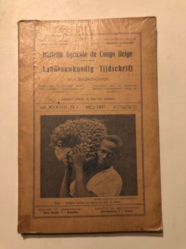 [26667-B81] Voyage - Bulletin Agricole du Congo Belge - 1947 - Foto 1 di 1