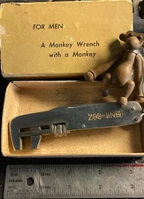 Vintage Zoo-line ‘For Men ~ A Monkey Wrench With A Monkey’ Orig Box - Excellent!