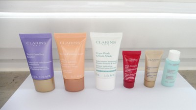 6 CLARINS, NUTRI LUMIERE + FIRMING JOUR CREME, CRYO MASKE,  -119,90  