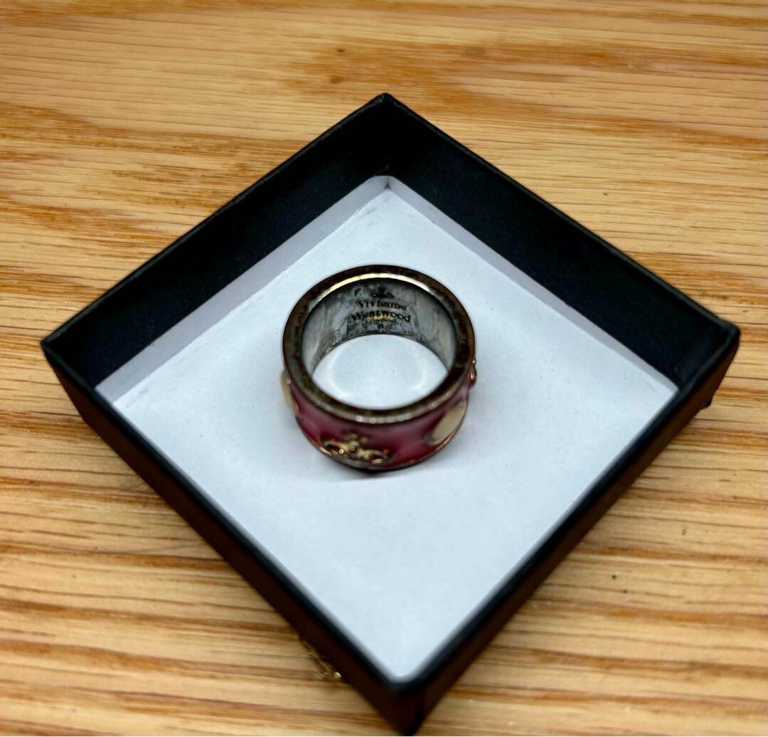 Used Vivienne Westwood King Ring, US 6-6.5, Red Women's Used Vivienne Westwood King Ring, US 6-6.5, Red Women's