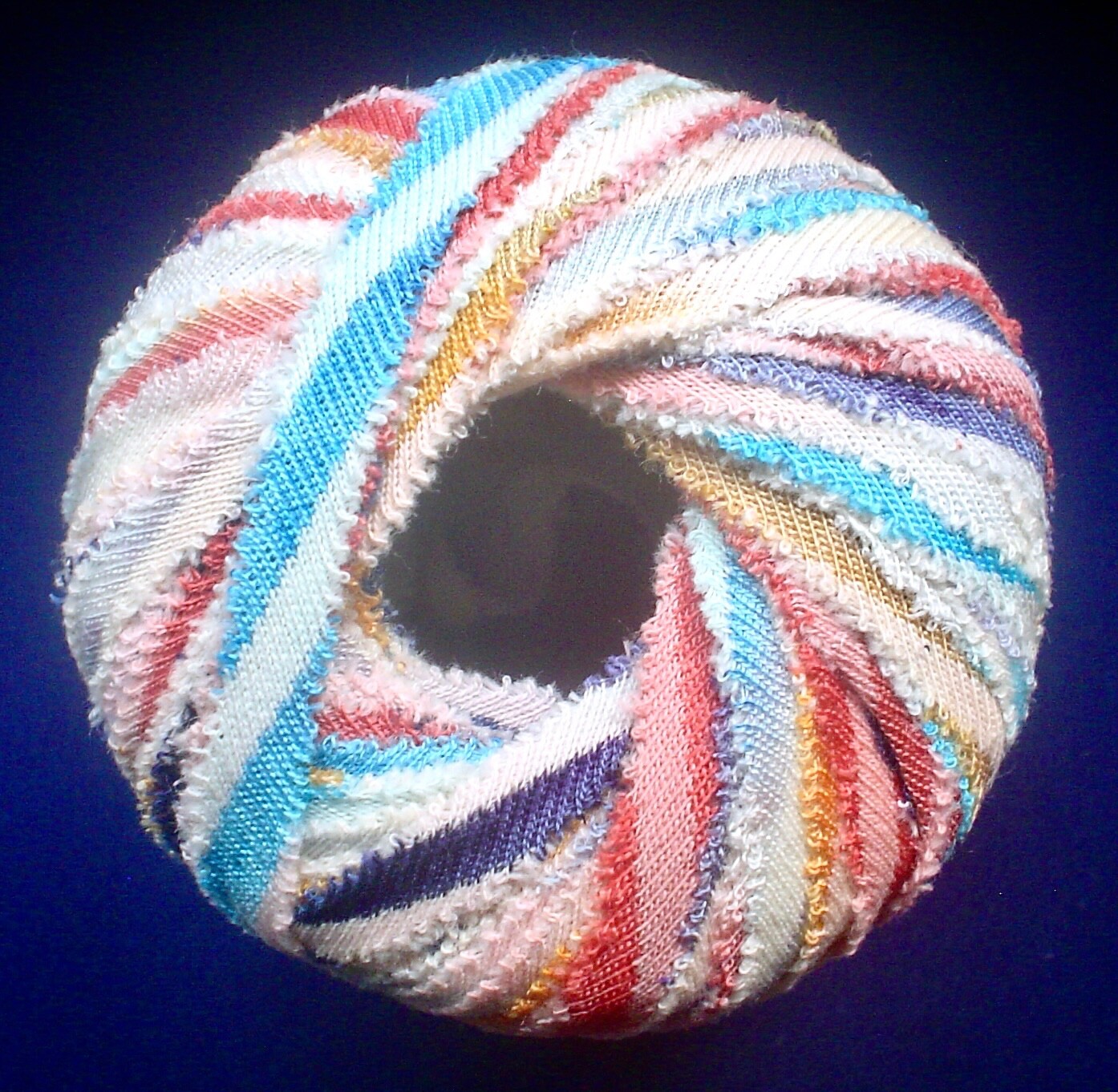 Unger STREAMERS Yarn 5 SOFT MULTI COLORED STRIPED RIBBON 50 Grams eBay