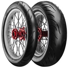 Motorcycle Tyres Avon Cobra Chrome 130/90 B16 73H RF & MT90 B16 74H RF Pair