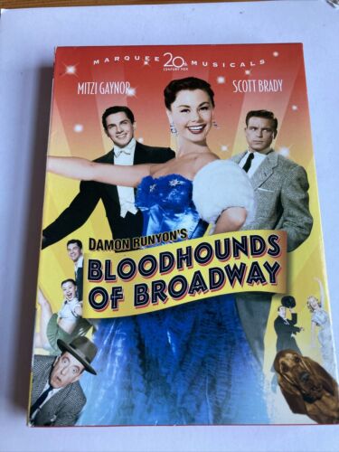 Bloodhounds Of Broadway (1952) DVD Mitzi Gaynor Scott Brady  - Foto 1 di 6
