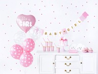 Deko-Set It`S A Girl Baby Rosa 49 Tlg Geburt Taufe Kindsparty MäDchen Dekoration
