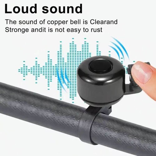 Loud Aluminum Bike Bell Ring Handlebar Horn Alarm Ring Classic Bicycle Bell Safe - Picture 23 of 26