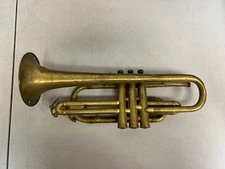 Vintage Vega Standard Cornet Made in Boston USA NEEDS REPAIR