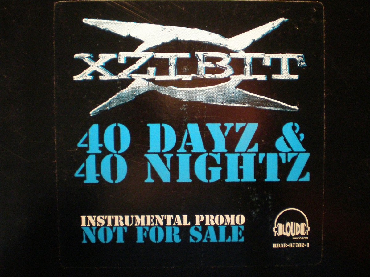 【USオリジナル盤2LP】XZIBIT 40 DAYZ & 40 NIGHTZ Xzibit – 40 Dayz & 40 Nightz – 2 x Vinyl (LP, Album), 1998