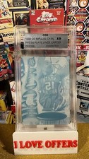 1998 EDGE SWOOSH VINCE CARTER ROOKIE PRINTING PLATE CYAN 1/1 CGS 10 WCG READ