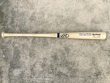MOOKIE WILSON SIGNED BASEBALL BAT RAWLINGS BIG STICK INSCRIBED MERRY CHRISTMAS 