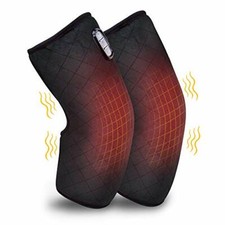 Comfier Heated Knee Brace Wrap Massage,Vibration Knee Massager with Heating Pad