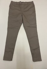 Aw27 F F Casual Women Denim Leggings Joggers Size 16 Dark Beige 67 Cotton