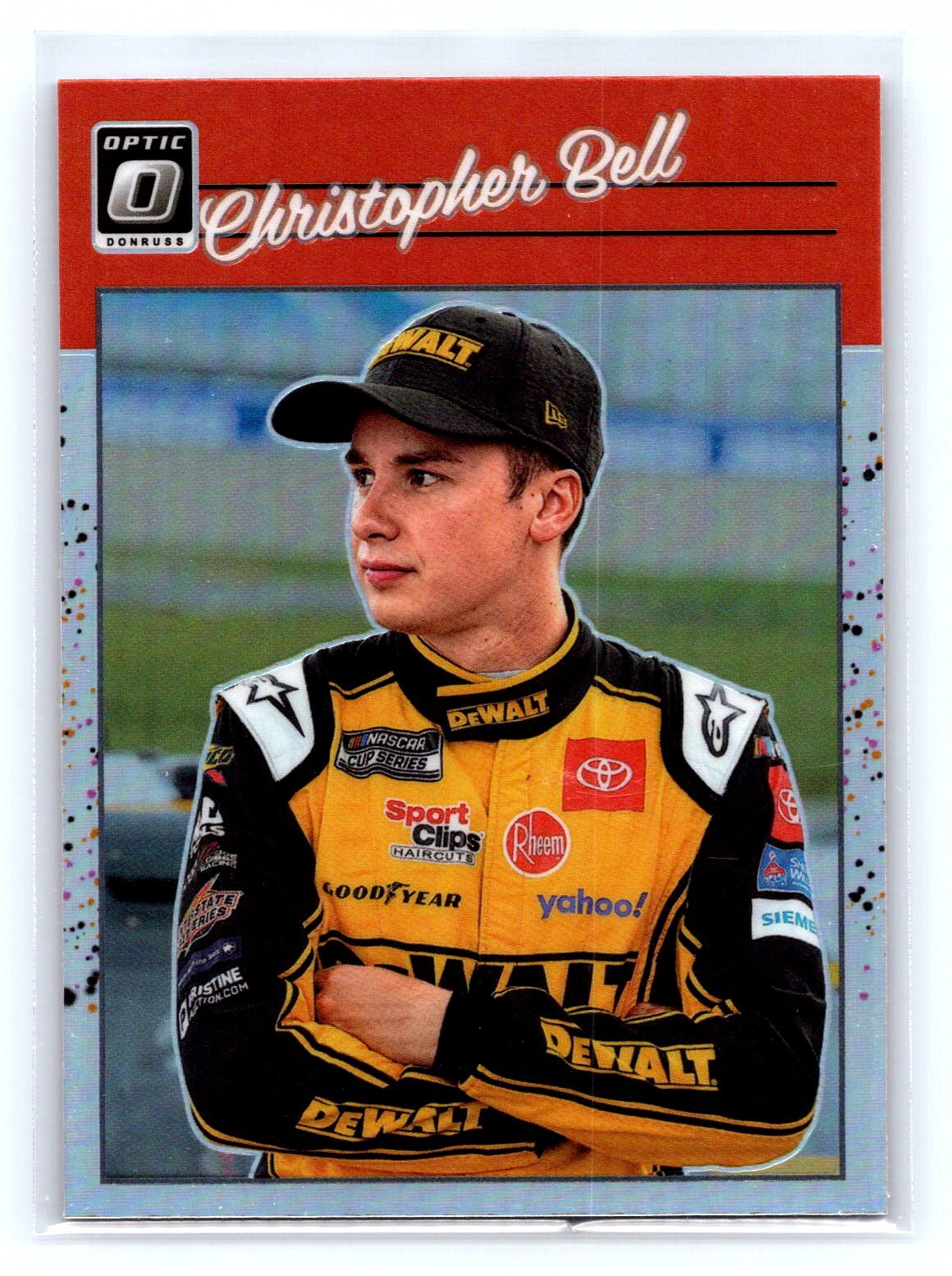2023 Donruss NASCAR #80 Christopher Bell Holo Optic Retro - Mint