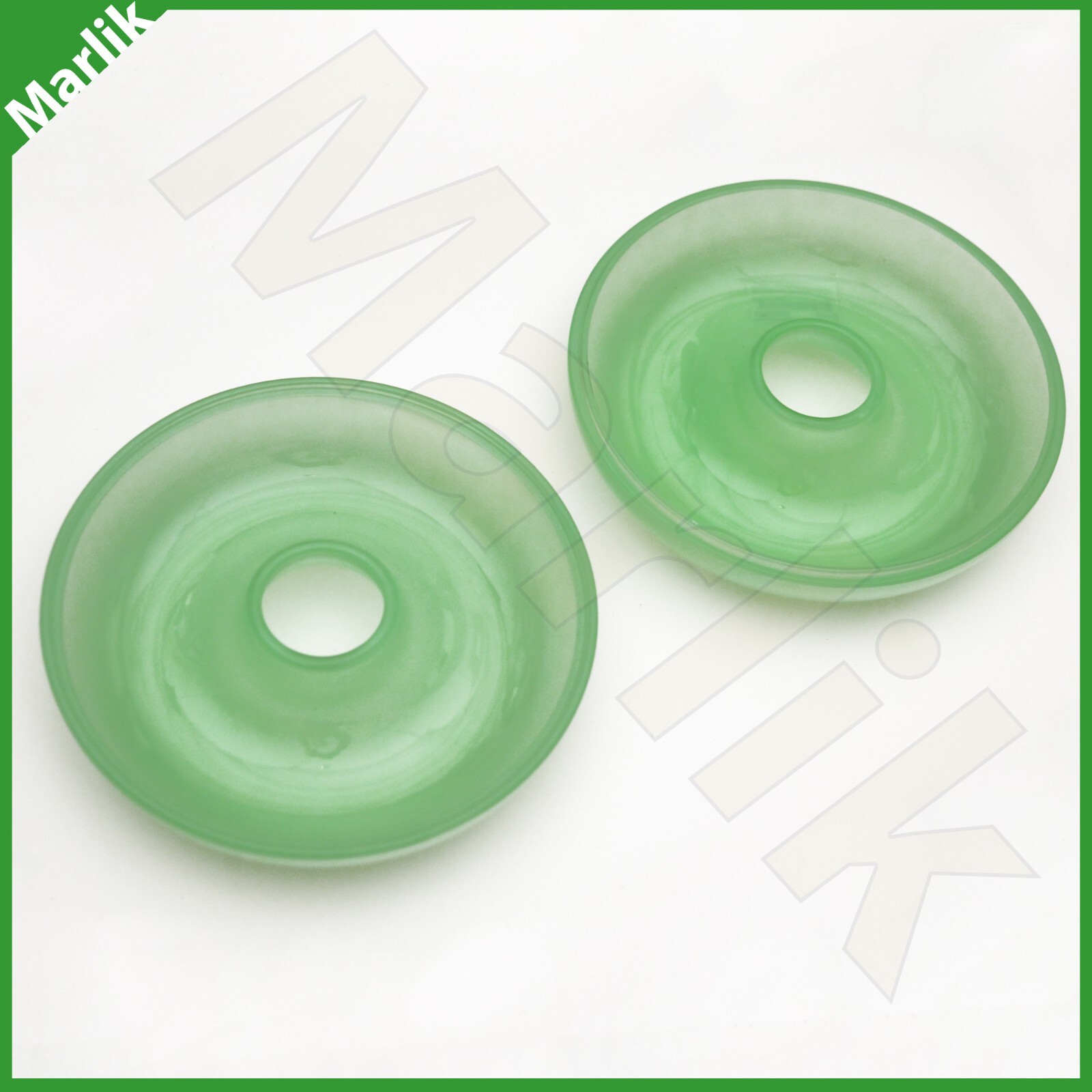 Ikea VARMBLIXT Donut Shape Serving Bowl w Lid by Sabine Marcelis Glass