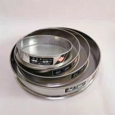 Dia. 15cm/25cm/30cm 4-1000 Mesh Aperture Lab Standard Test Sieve Stainless Steel