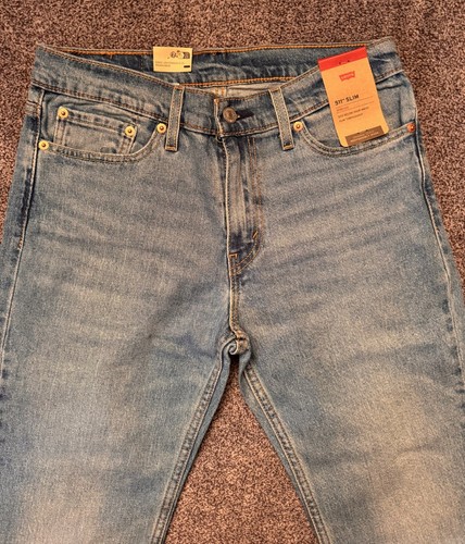 LEVI'S - SIZE: 30 X 32 - Men's Medium Wash 511 Slim Fit Stretch Jeans - NEW! - Picture 3 of 5
