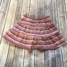 Girl's Children s Place Bright Candy Colored Striped Skirt Size 8