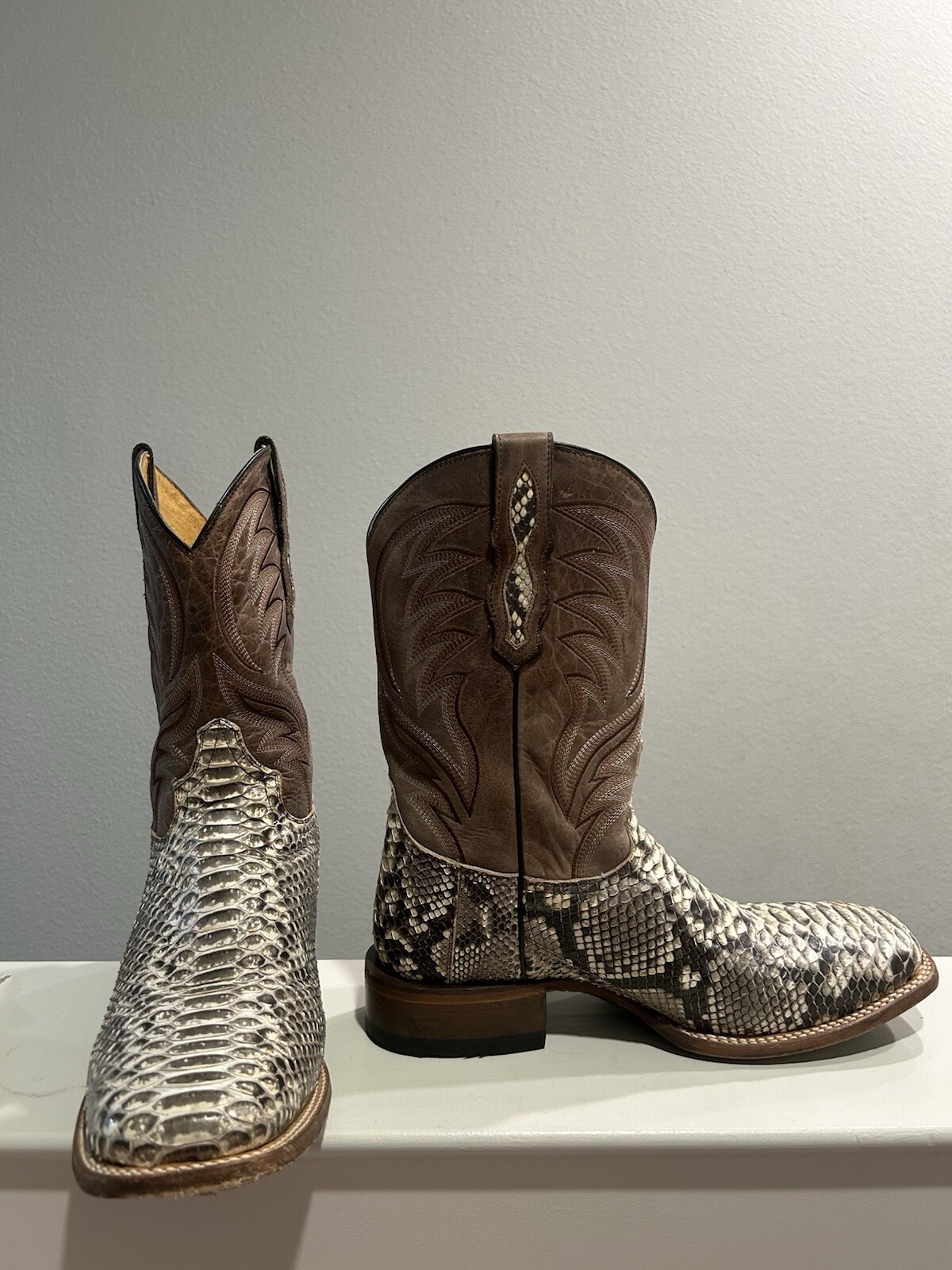 Roper Python Skin Boots - image 1