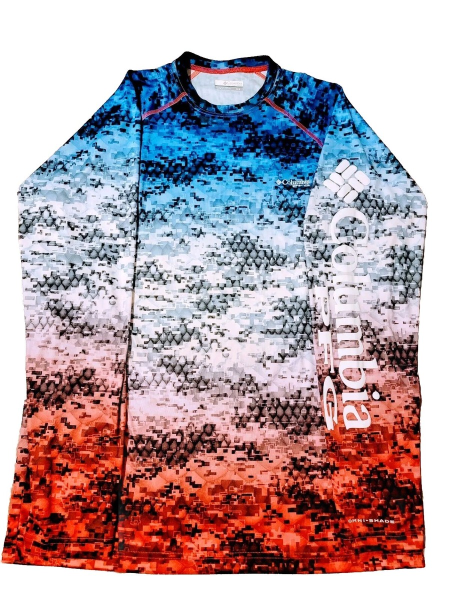 Chemise Soleil à Capuche Columbia PFG Taille S - Camouflage, Légère, Pour Pêche/extérieur