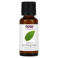 Now Foods, Essential Oils, 100% Pure Wintergreen, 30 Ml
