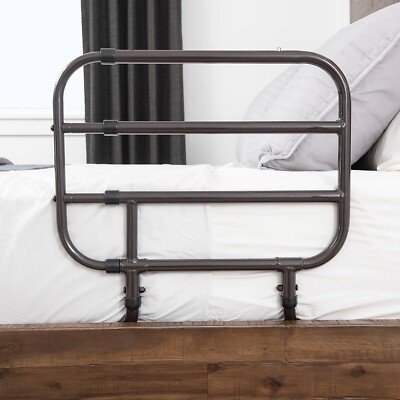 Able Life Bed Assist Rail 20 -30  Adjustable for Elderly & Fall Prevention