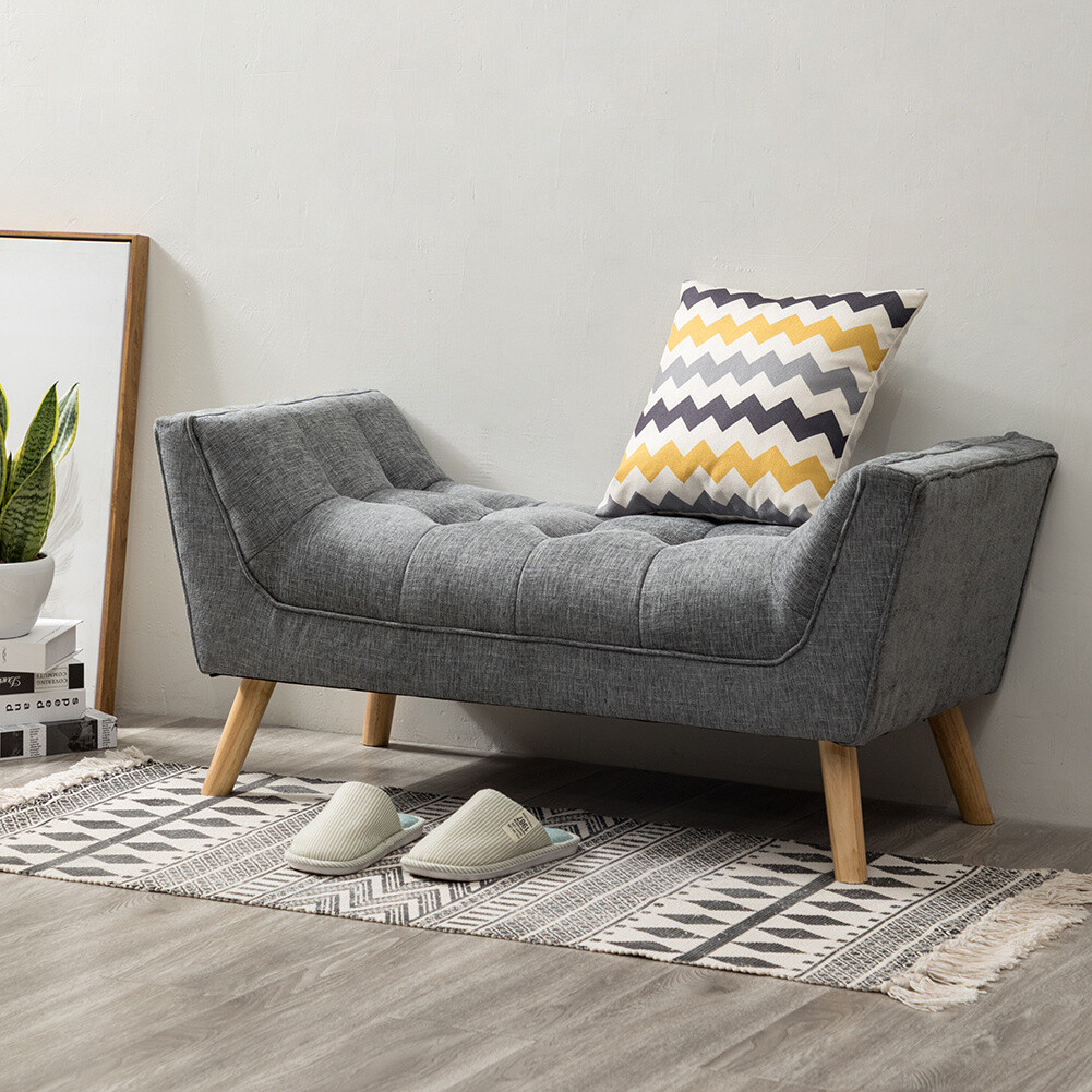 Bed Bench Chaise Lounge For End Of Bed Bed End/Side Chaise Lounge