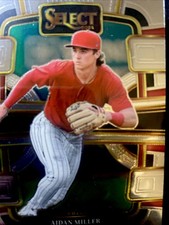 2024 Panini “Can’t Miss” Concourse Select - #9 Aidan Miller Rookie Baseball Card