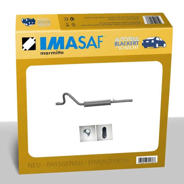 Imasaf ESD Auspuff Endtopf für Fiat 131 Familiare/Panor. 1.3 Mirafiori/1.6 CL-image