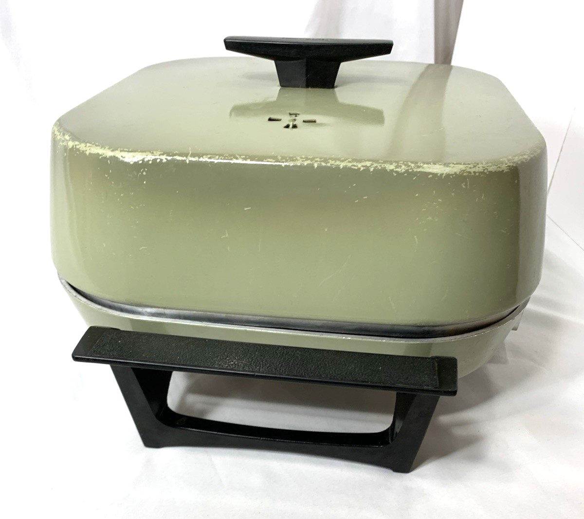 Sunbeam Electric Skillet Frypan Avocado Green Vintage w/Cord | eBay