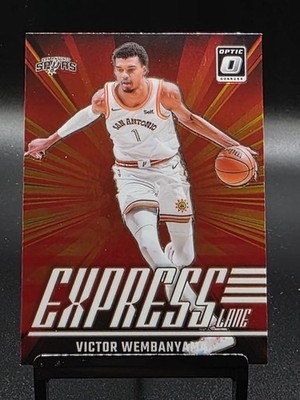 2024-25 DONRUSS OPTIC VICTOR WEMBANYAMA  EXPRESS LANE #19