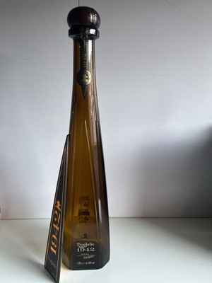 Don Julio 1942 Tequila Magnum 1,75cl leere Flasche und Lichtaufkleber dabei