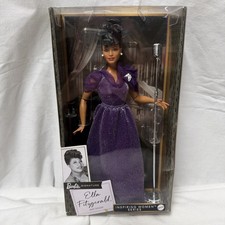 Mattel GHT86 Barbie Inspiring Women Ella Fitzgerald Jazz Doll  African American 